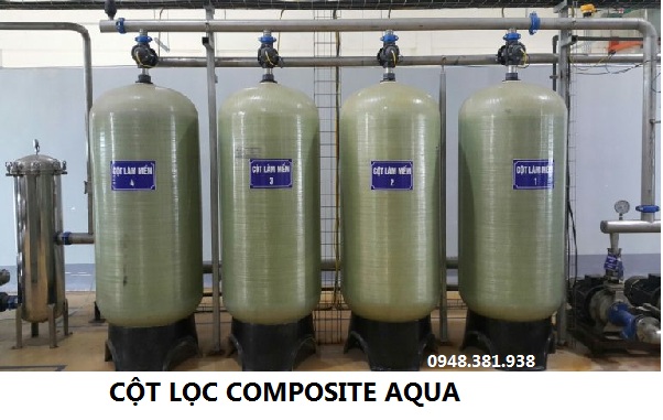 cột lọc composite aqua